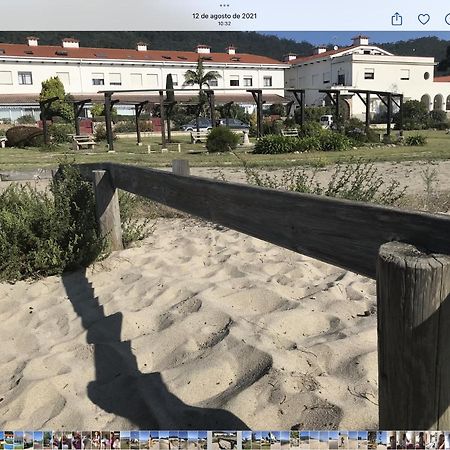 Apartamento en primera línea de playa A Guarda Exterior foto